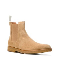 beige Chelsea Boots aus Wildleder von Common Projects