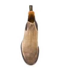 beige Chelsea Boots aus Wildleder von Doucal's