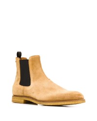 beige Chelsea Boots aus Wildleder von Car Shoe