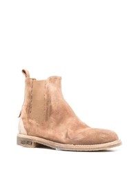 beige Chelsea Boots aus Wildleder von Golden Goose