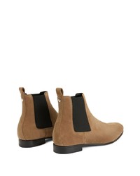 beige Chelsea Boots aus Wildleder von Giuseppe Zanotti