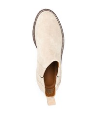 beige Chelsea Boots aus Wildleder von Paul Warmer