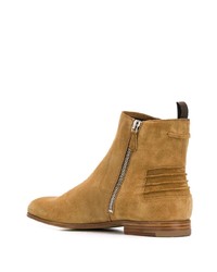 beige Chelsea Boots aus Wildleder von Car Shoe