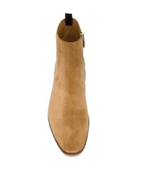 beige Chelsea Boots aus Wildleder von Car Shoe