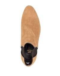 beige Chelsea Boots aus Wildleder von Lidfort