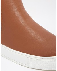 beige Chelsea Boots von Asos