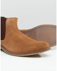 beige Chelsea Boots von Lambretta