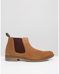 beige Chelsea Boots von Lambretta