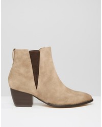 beige Chelsea Boots von London Rebel