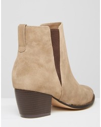 beige Chelsea Boots von London Rebel