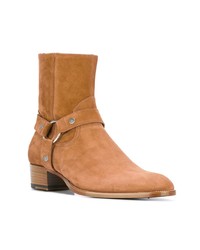 beige Chelsea Boots von Saint Laurent