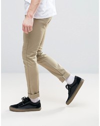 beige Chinohose von Dickies