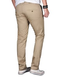 beige Chinohose von Alessandro Salvarini