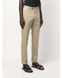 beige Chinohose von Moorer