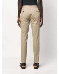 beige Chinohose von Moorer