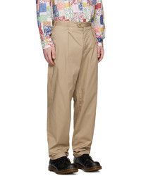 beige Chinohose von Engineered Garments