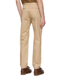 beige Chinohose von A.P.C.