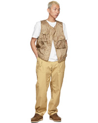 beige Chinohose von Engineered Garments