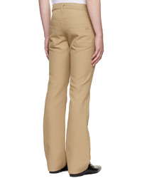 beige Chinohose von Courrèges