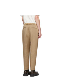 beige Chinohose von Jil Sander