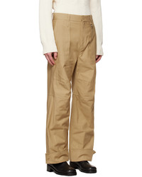 beige Chinohose von Wooyoungmi