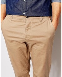 beige Chinohose von Asos