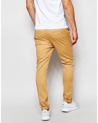 beige Chinohose von Asos