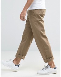 beige Chinohose von Weekday