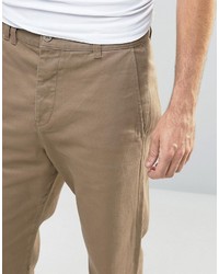 beige Chinohose von Weekday