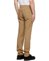 beige Chinohose von Courrèges