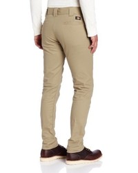 beige Chinohose