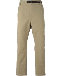 beige Chinohose