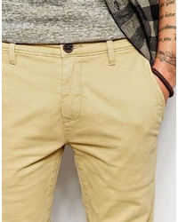 beige Chinohose von Solid