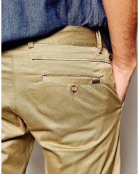 beige Chinohose von Diesel