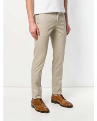 beige Chinohose von Incotex