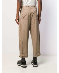 beige Chinohose von Les Hommes