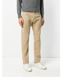 beige Chinohose von Jacob Cohen