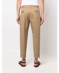 beige Chinohose von Dell'oglio