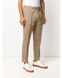 beige Chinohose von Dell'oglio