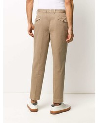 beige Chinohose von Dell'oglio