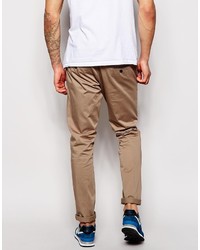 beige Chinohose von Selected