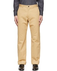 beige Chinohose von Husbands