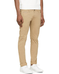 beige Chinohose von Diesel