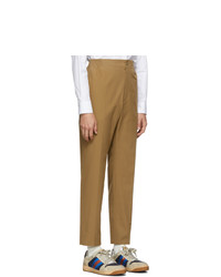 beige Chinohose von Gucci