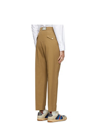 beige Chinohose von Gucci