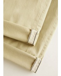 beige Chinohose von Mango Man