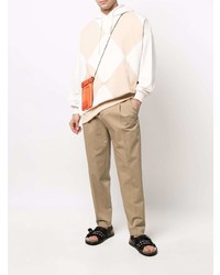 beige Chinohose von Pt01