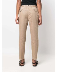 beige Chinohose von Dell'oglio