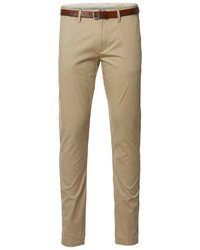 beige Chinohose von Selected Homme