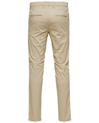 beige Chinohose von Selected Homme